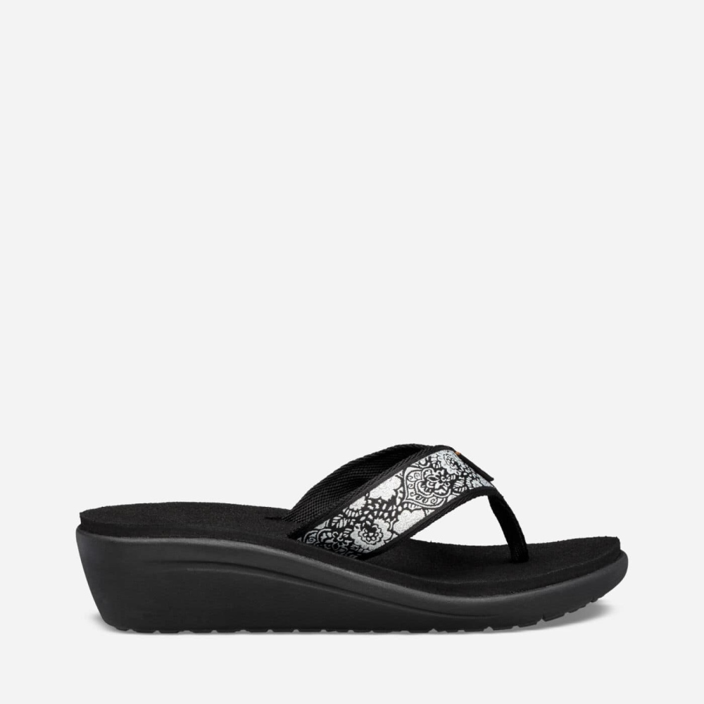 Teva Women's Voya Wedge Flip Flops Sale NZ (SRBVW-7036)